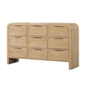 Commode en bois 9 tiroirs Cascade