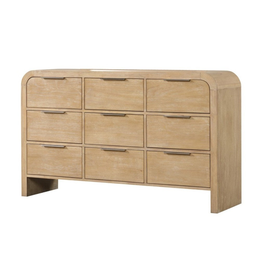 Commode en bois 9 tiroirs Cascade