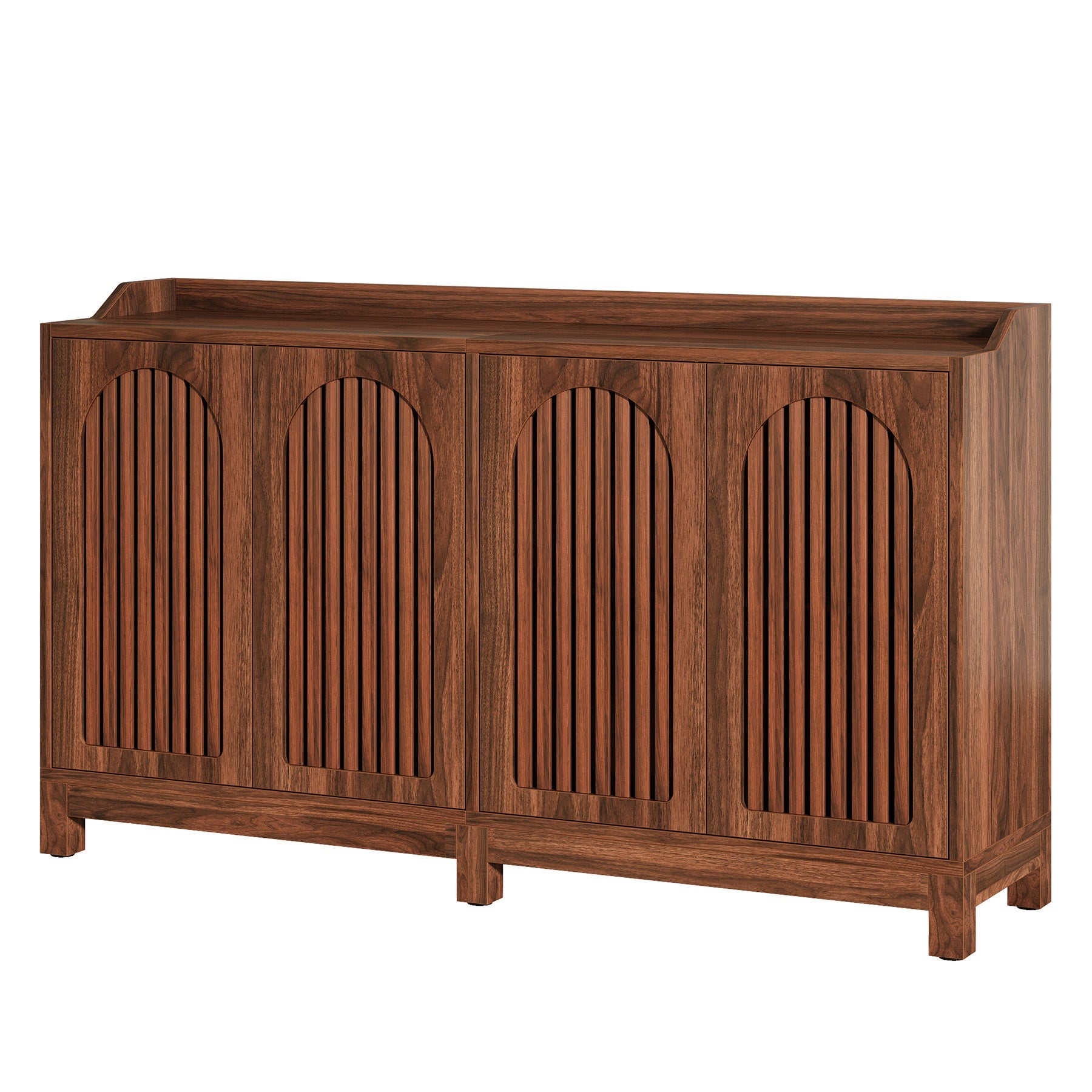 Buffet bahut en bois massif style ferme