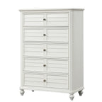Commode Blanc Antique Traditionnel Côtier